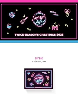 アイドル HOUSE FAIRY 2023 Season's Greetings Unboxing] IVE - 2024 Season's Greetings 'A FAIRY'S WISH